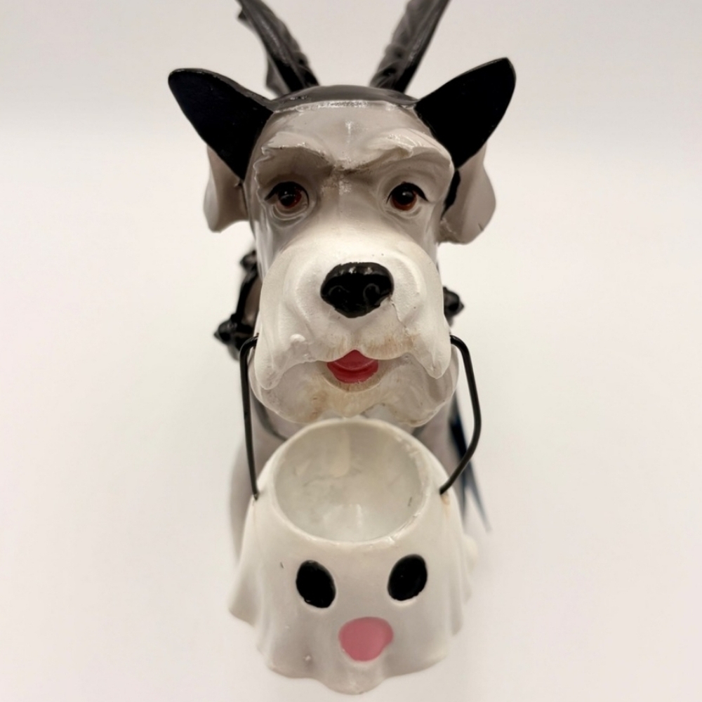 New Schnauzers Bat Dog Ghost Bucket - Picture 2 of 6